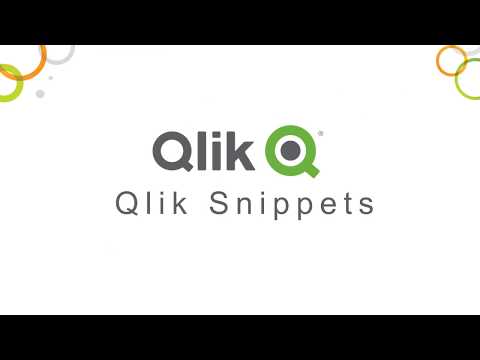 Qlik Snippets: Self-service: Controlling Visibility of Fields