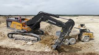 Volvo EC950F loading ADTs  Part 3