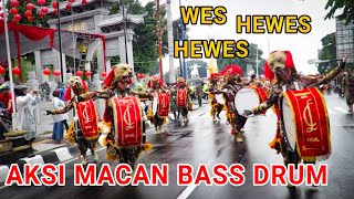 lagu Wes Hewes Hewes | Aksi Macan Bass Drum Drumband GSCL AKMIL