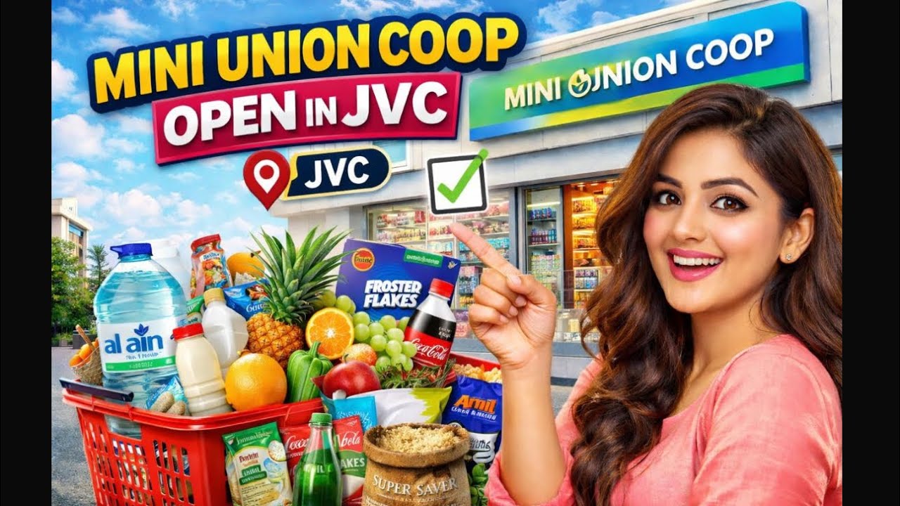 Mini Union Coop JVC 🛍️ | New Grocery Store Tour in Dubai