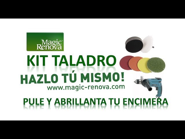 LIMPIEZA.COM, Magic Renova taladro, para pulir y quitar manchas 