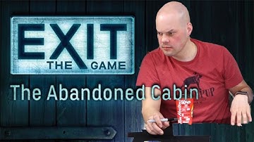Exit The Abandoned Cabin - SPOILERS Full Board Game Play Through