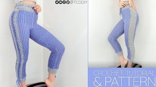 Crochet Corset Leggings | Pattern & Tutorial DIY