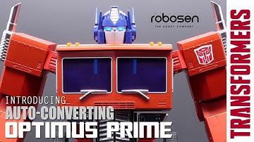 TRANSFORMERS Optimus Prime Auto-Converting Programmable Advanced Robot from Robose