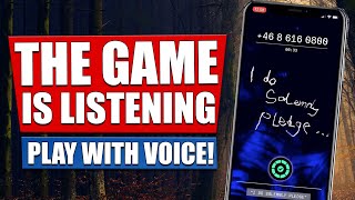 You play this game by using your voice (to help with a crazy crime)