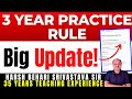 BIG UPDATE !! 3 YEAR Practice Rule | Judiciary Preparation | SC LIVE | Pariksha Refresher
