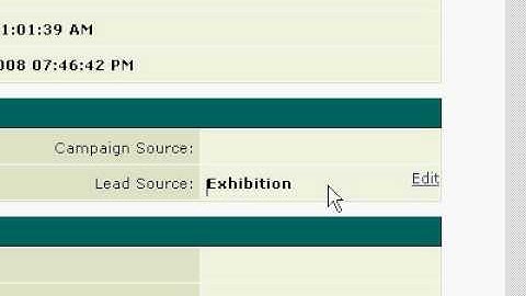 Zoho CRM campaign edit bug report