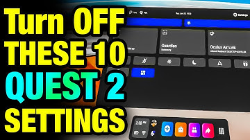 10 Quest 2 Settings You MUST Turn Off NOW (2025)