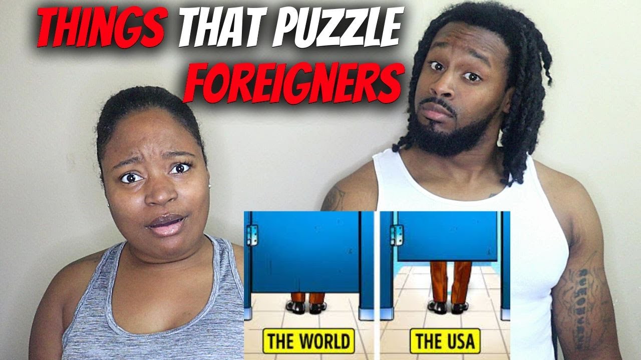 AMERICAN COUPLE REACT "21 Things in the US That Puzzle Most Foreigners"