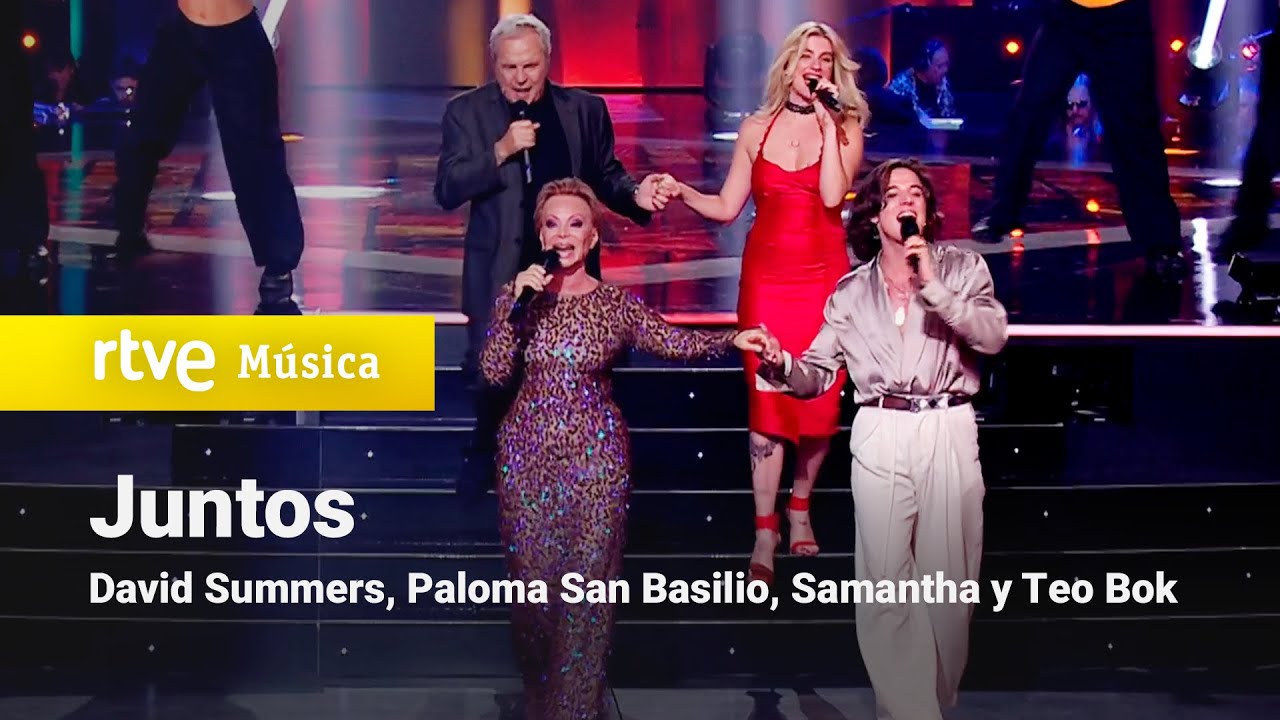 David Summers, Paloma San Basilio, Samantha y Teo Bok - 