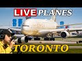 🔴LIVE Toronto Airport Stream! (YYZ)! A380, 747, 777s and more! AUG 22nd, 2025!