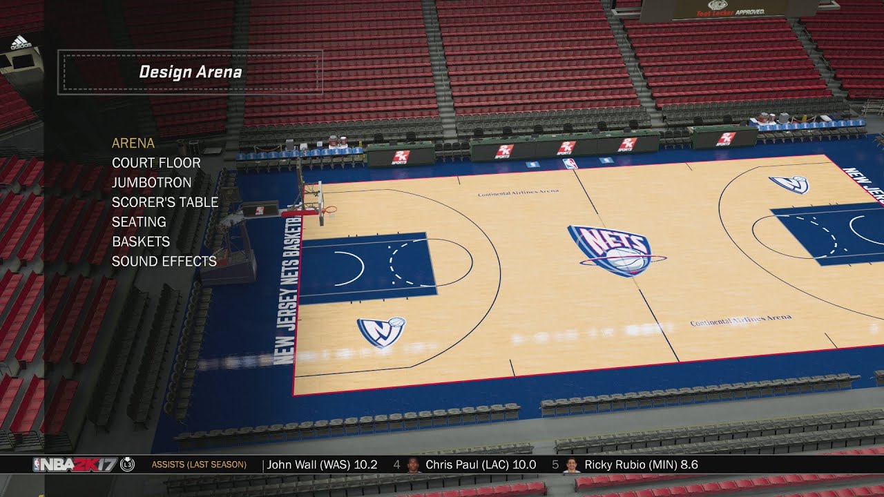 NBA 2K17 Arena Creation: New Jersey 