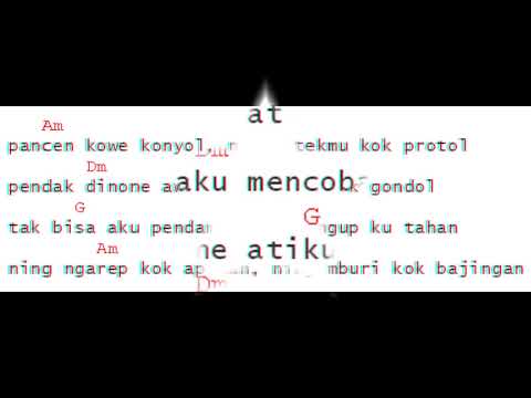 NDX AKA Bojoku Ketikung Chord Lirik