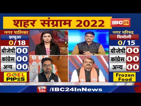 MP Nagriya Nikay Chunav Result 2022 : मध्‍य प्रदेश के 46 नगरीय निकाय में BJP या Congress | जानिए...