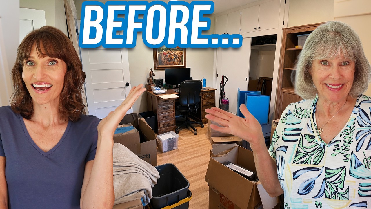 Major Office Makeover! Declutter & Organize Surprise