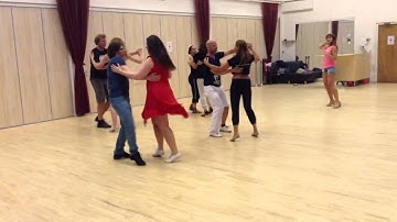 First training International Zouk Flashmob Amsterdam