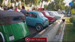 Мошинхои Ссср Дар Душанбе 2019 | Ретроавтомобил | Опера Ва Балет | Skoda