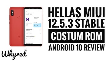 Hellas Miui 12.5.3.0 Stable For Redmi Note 5 Pro | Miui Costum Roms