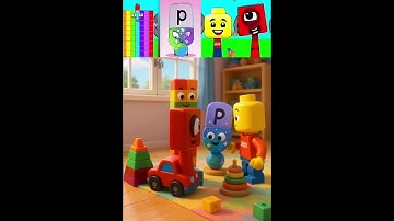 Sprunki-OC Blockie 72 X Alphabet P X Lego X Number Block 1 are playing with Amazing toys #sprunki