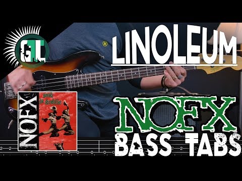 nofx---linoleum-|-bass-cover-with-tabs-in-the-video