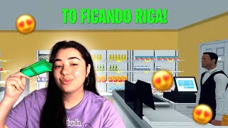 Tenho mais um FUNCIONÁRIO para me deixar rica | Supermarket Simulator