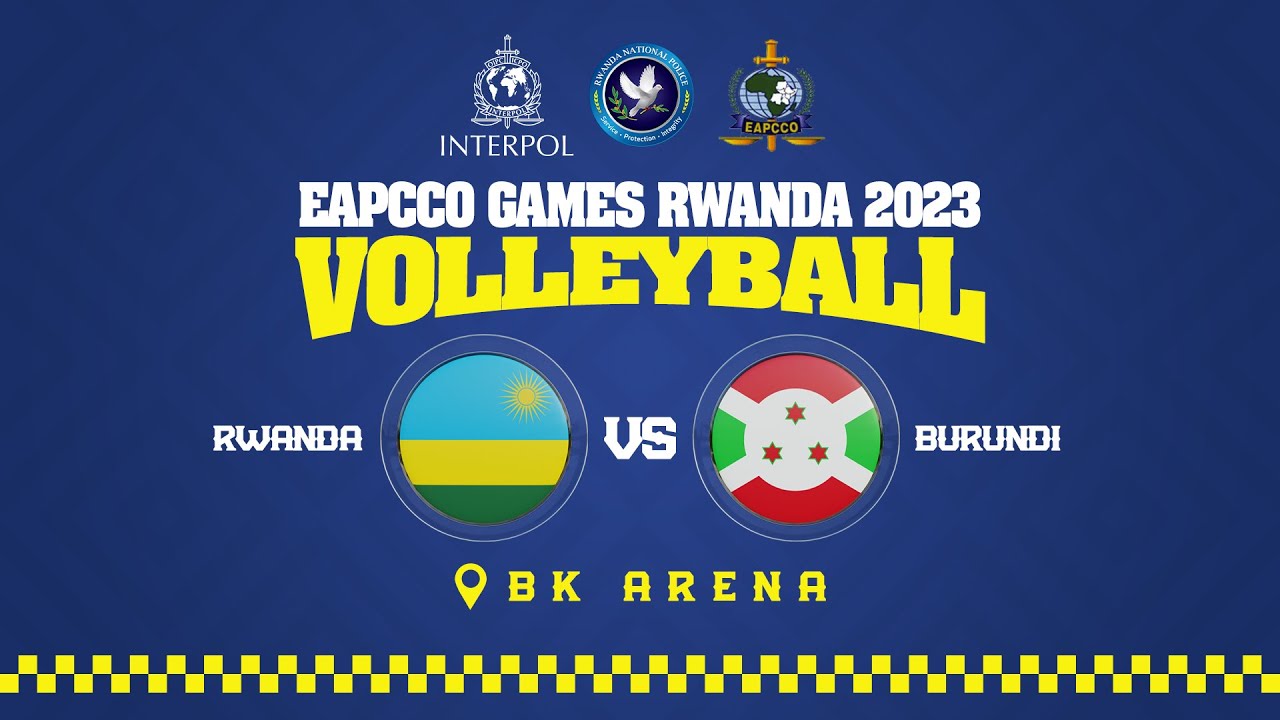 🔴EAPCCO Games: RWANDA vs BURUNDI (Volleyball)