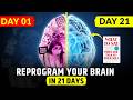 Reprogram your mind for success in 21 days  what to say when you talk to yourself  yebook