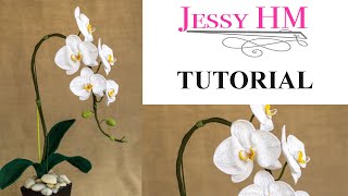 Crochet Orchid TUTORIAL | Реалистичная Орхидея Крючком Мастер Класс Crochet Orchid TUTORIAL | Реалистичная Орхидея Крючком Мастер Класс