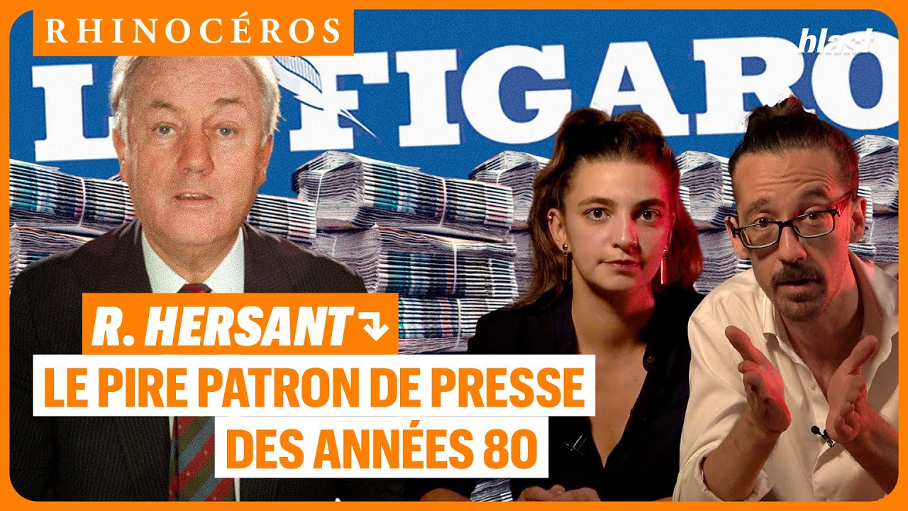 ⁣? R. HERSANT : LE PIRE PATRON DE PRESSE DES ANNÉES 80