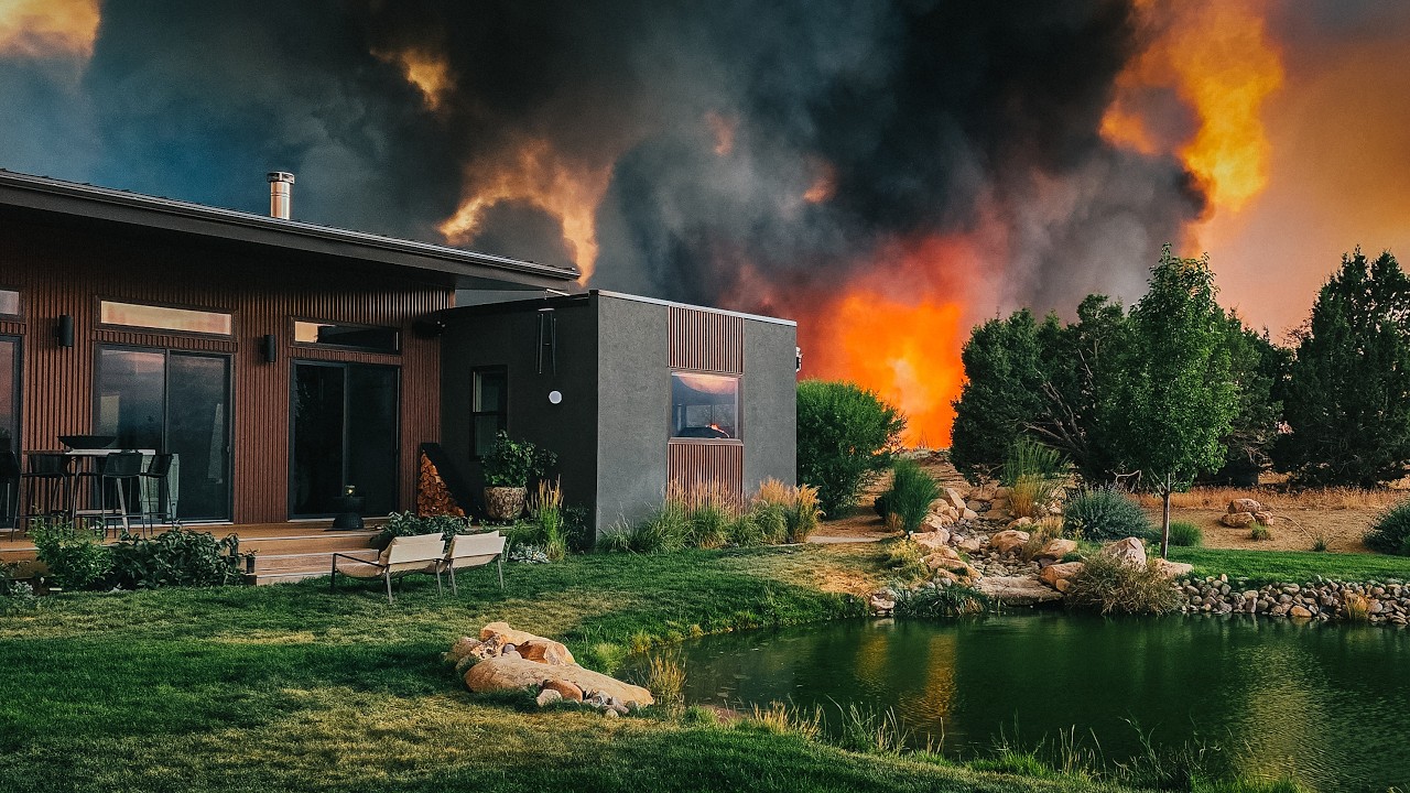 SURROUNDED - Fire Consumed Our Property