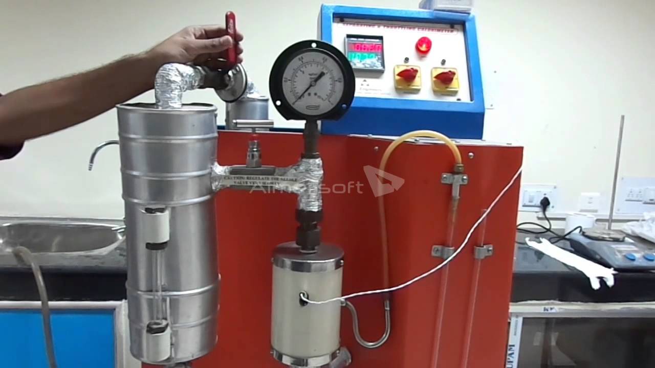 Separating and throttling calorimeter virtual workshop - YouTube