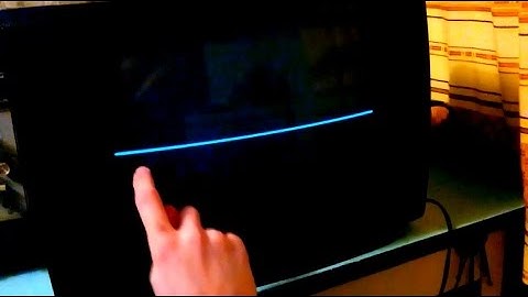 CRT TV Repair #4 (horizontal line)