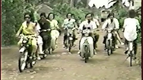 Rước dâu. đám cưới miền tây 1990. Trà Cú Trà Vinh. [ký ức xưa]