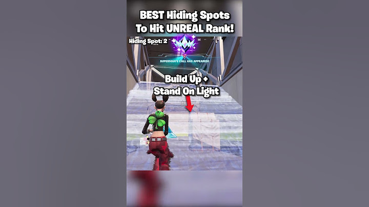 Reach UNREAL Rank In These Hiding Spots! 🤯 #shorts #fortnite