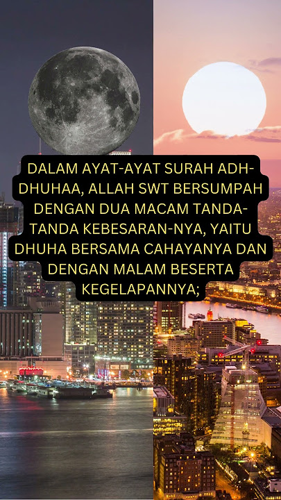 KISAH RASULULLAH DAN SURAH ADH-DHUHAA
