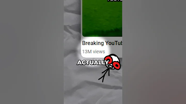 I broke YouTube…