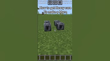 How To Get The Heavy Core In Minecraft 1.21 #shorts #minecraft