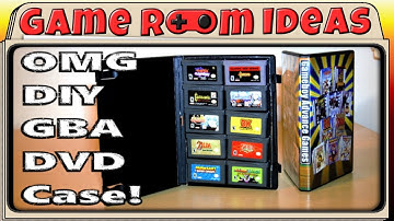 DIY Game Boy Advance game cases | Game Room Ideas