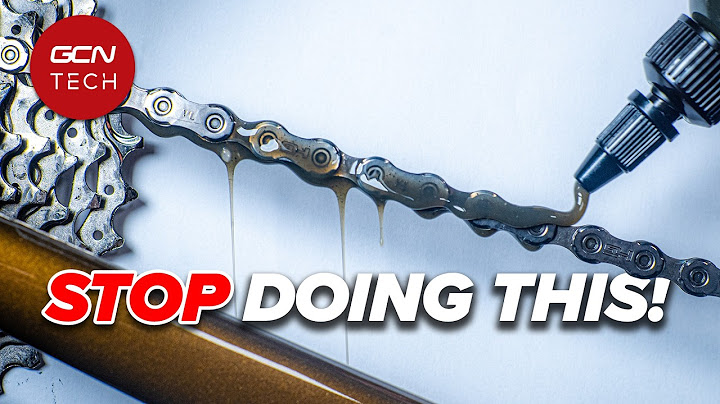 Are You STILL Lubricating Your Chain Incorrectly?