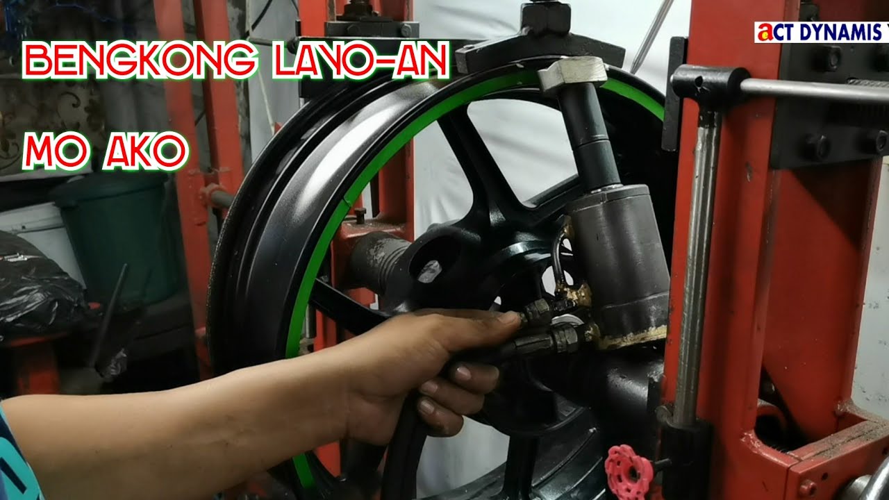 Panoorin ️ Paano Ginagawa ang Bengkong na Motorcycle Mags HOW TO REPAIR