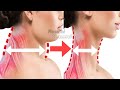 Slim Neck Exercise! Get Beautiful, Long, Thin Neck | Lose Neck Fat & Double Chin