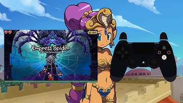 Empress Spider "Fast" with PS4 Controller input display