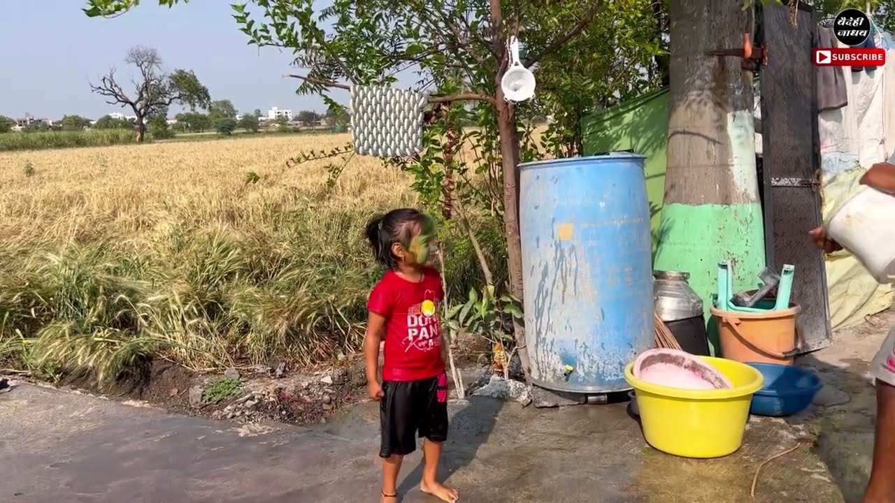 सर्वांना रंगपंचमीच्या शुभेच्छा 🙏 तनु पडली गटारीत नक्की बघा #vlog 🤣🤣✌️