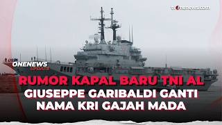 Download Lagu Kapal Induk Giuseppe Garibaldi Dikabarkan Akan Menyandang Nama KRI Gajah Mada | OneNews Update MP3