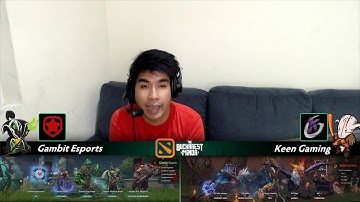 Gambit Esports vs Keen Gaming Game 2 (BO3) | The Bucharest Minor Semi Finals