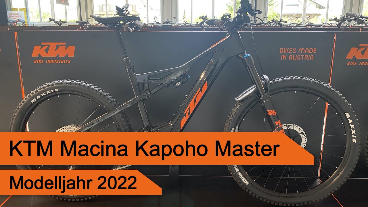 KTM Macina Kapoho Master - Modelljahr 2022 - YouTube