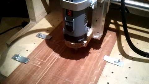 Servo drive - first test with complex program.