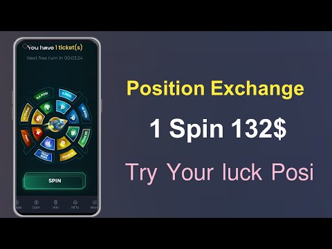 Position Exchange Birthday Event Spin And Earn Posi Token | Posi  Birthday Event Loot Try your luck