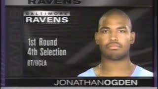 Baltimore Ravens Draft Jon Ogden 1996