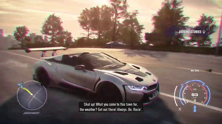 Need for Speed™ Heat. Open World Free Roaming with "BMW i8 Roadster"